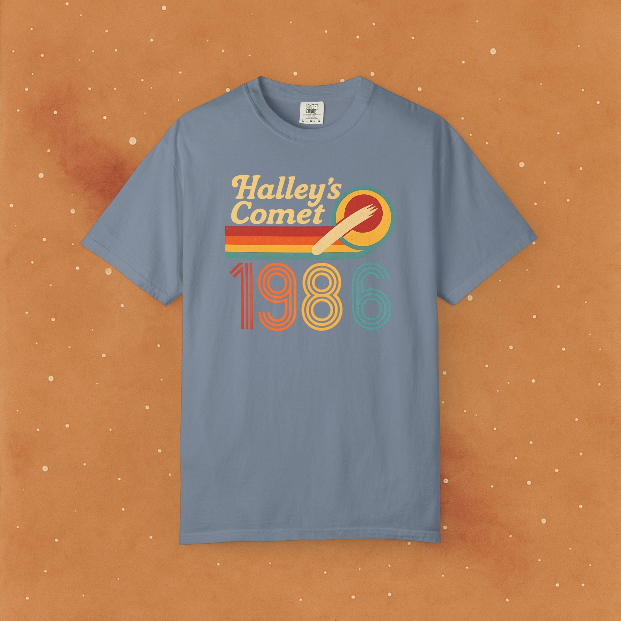 Halley's Comet Retro 1986 Soft T-Shirt