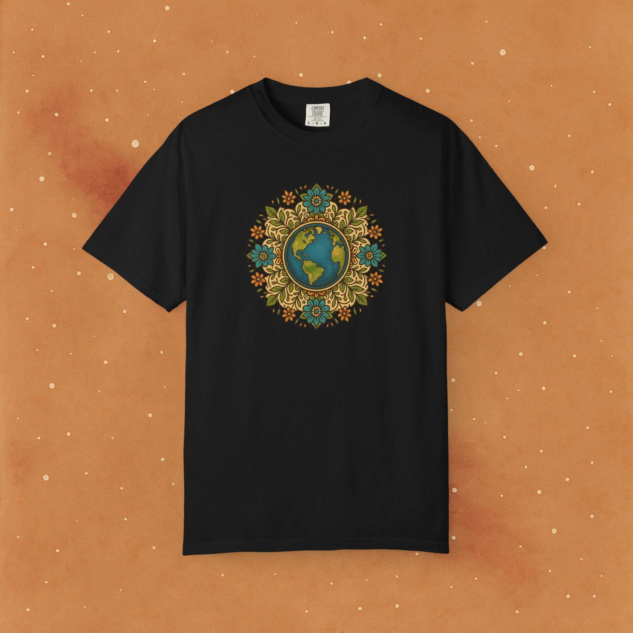 Earth Mandala Soft T-Shirt - AstronaMe