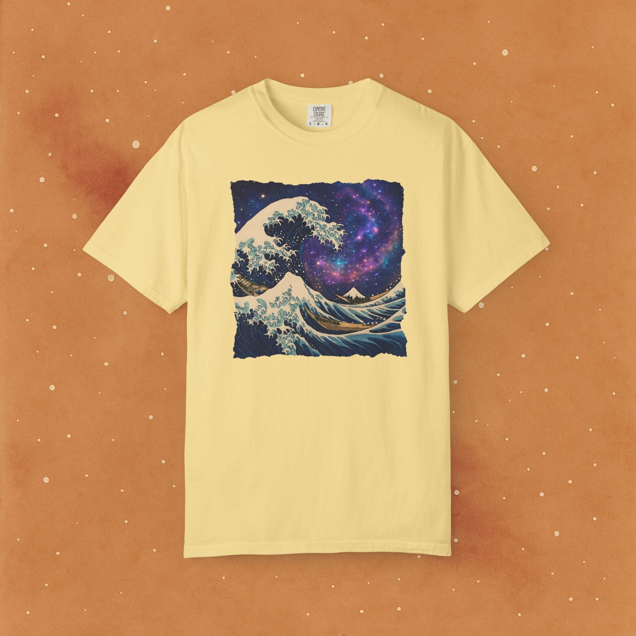 Japanese Wave Galaxy Soft T-Shirt