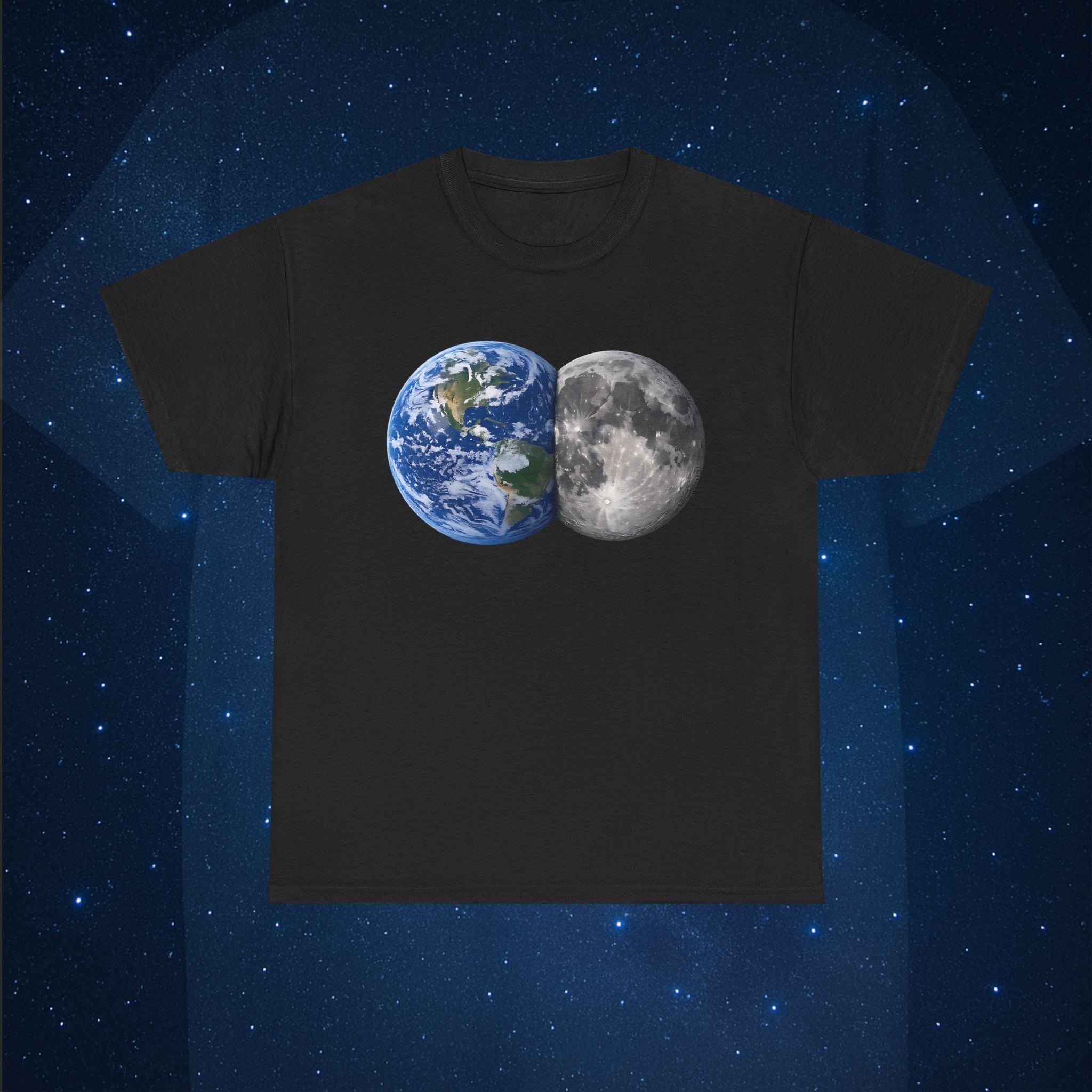 Earth & Moon Snuggle T-Shirt