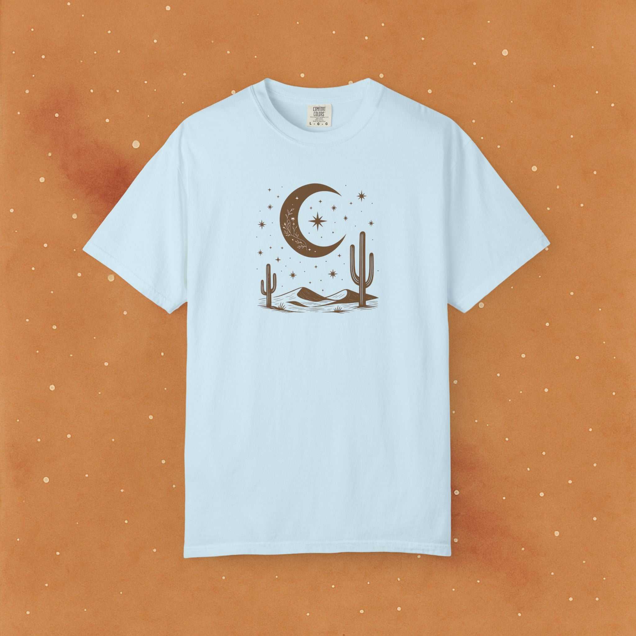 Boho Desert Moon Soft T-Shirt - AstronaMe