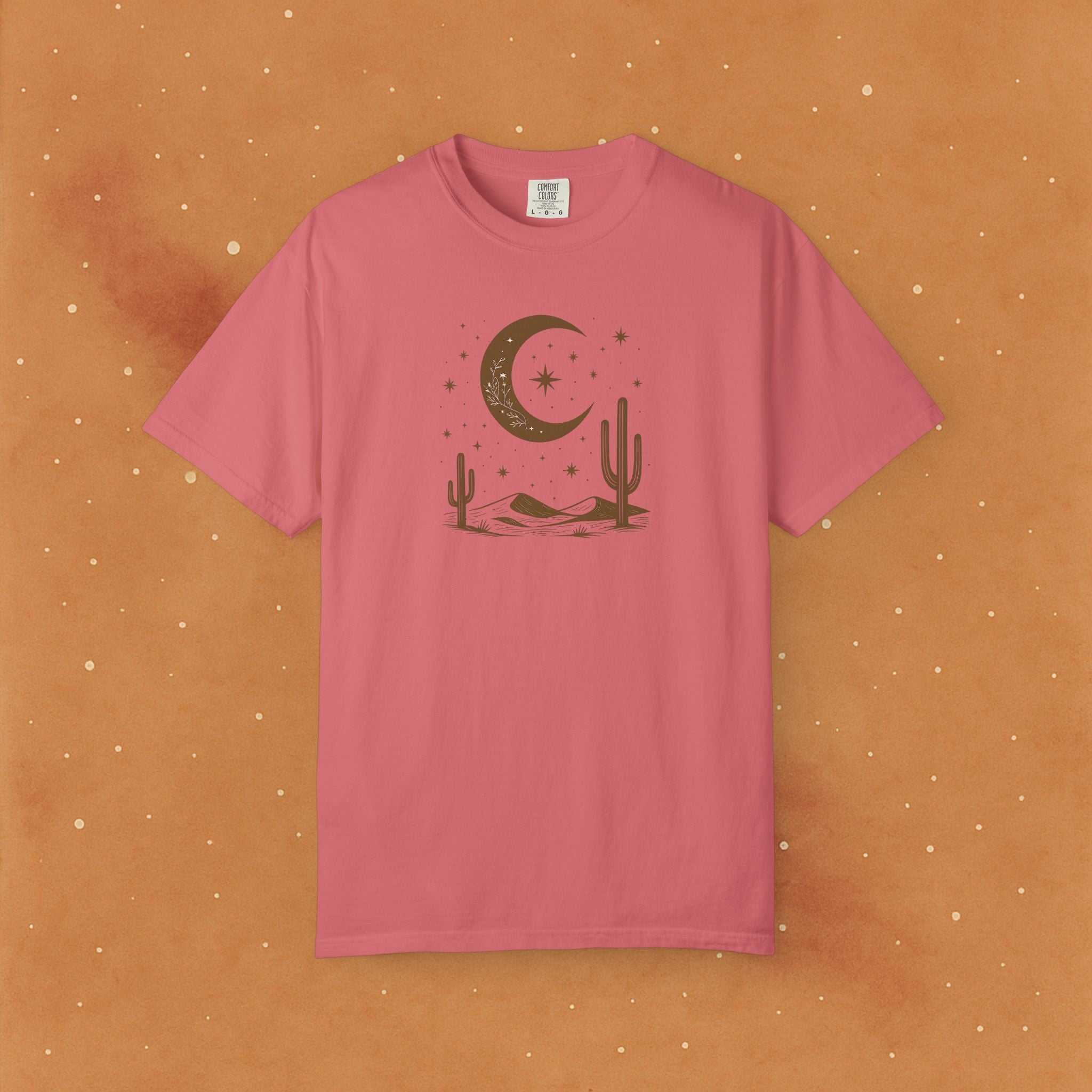 Boho Desert Moon Soft T-Shirt - AstronaMe