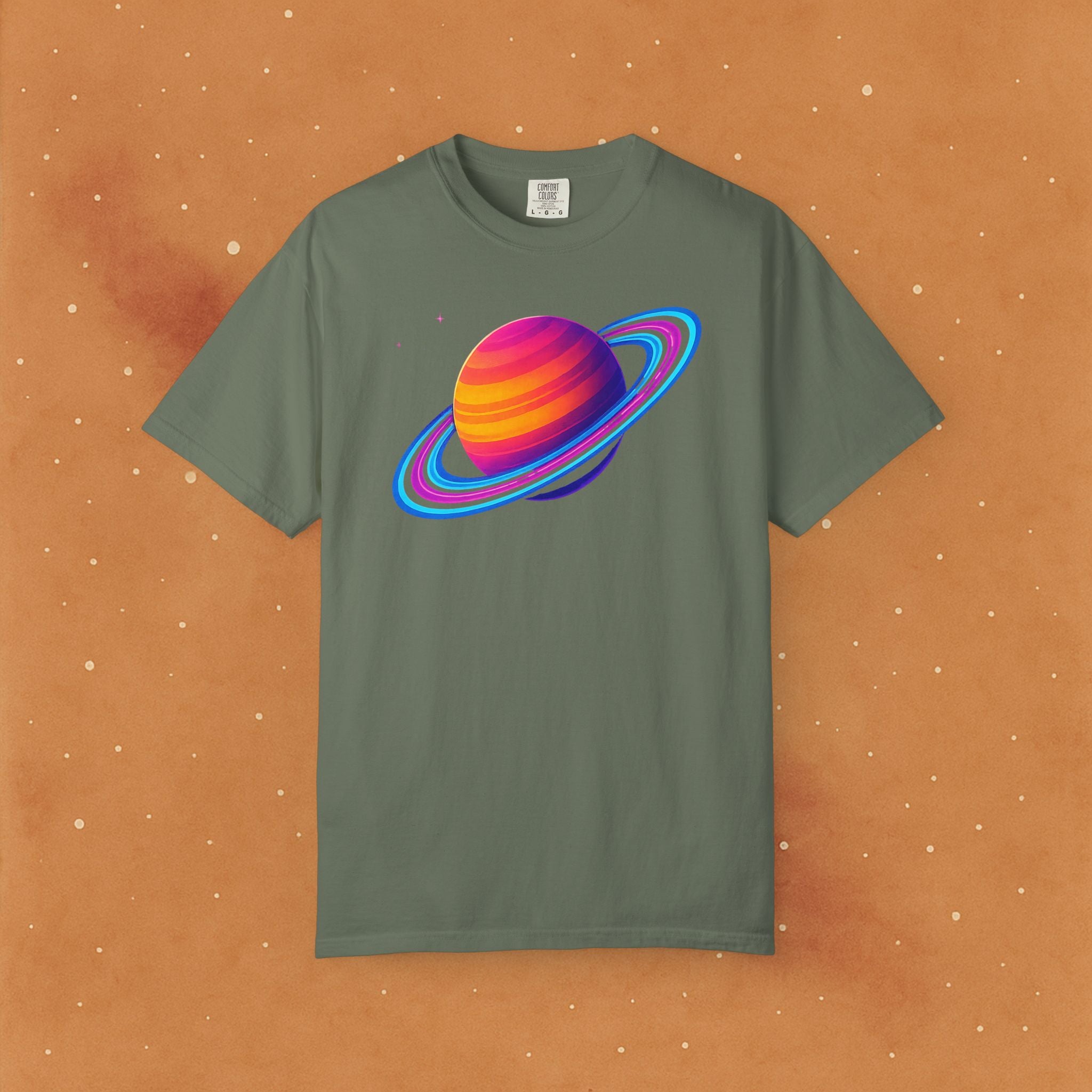 Saturn Neon Soft T-Shirt