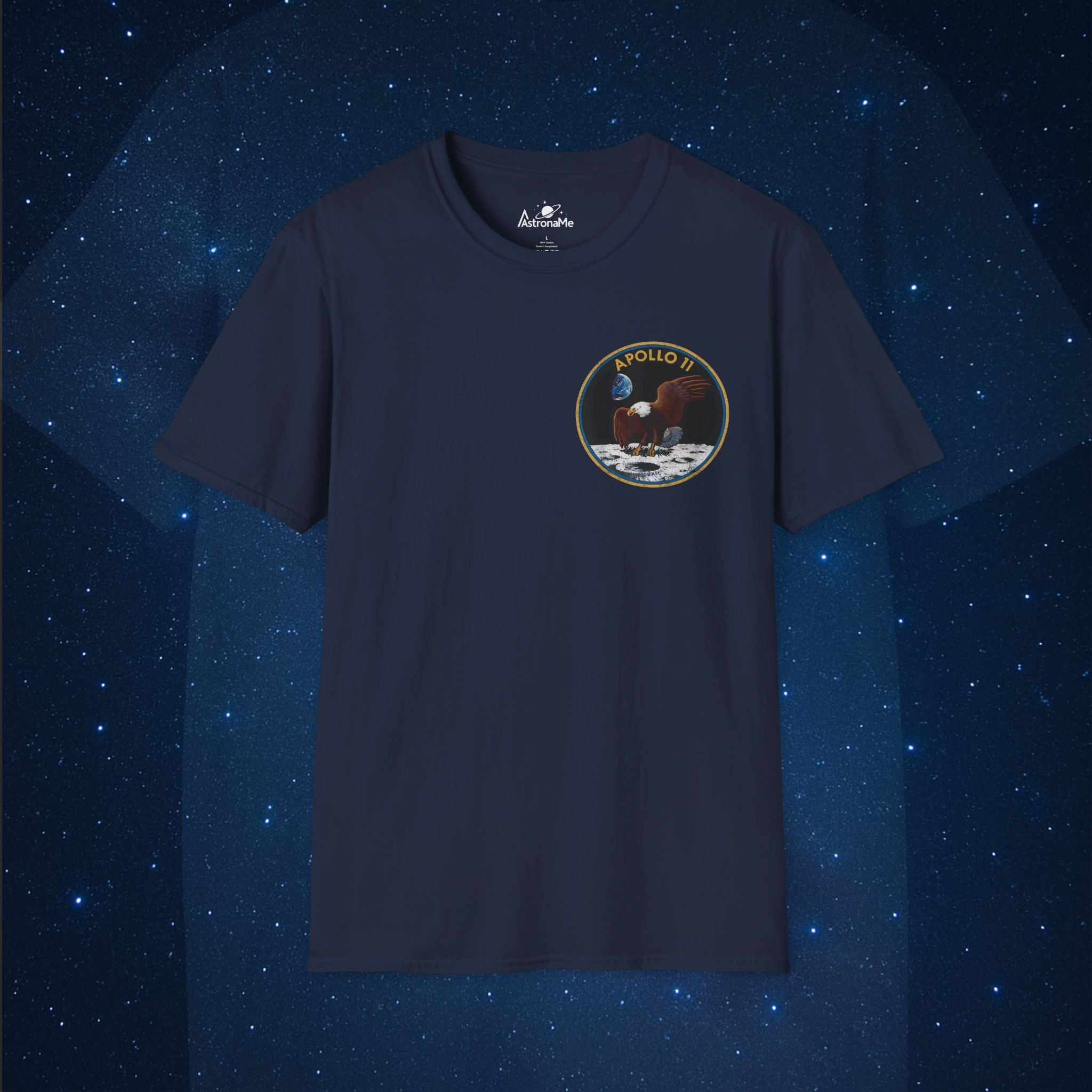 Apollo 11 Eagle Chest Mission Patch T-Shirt