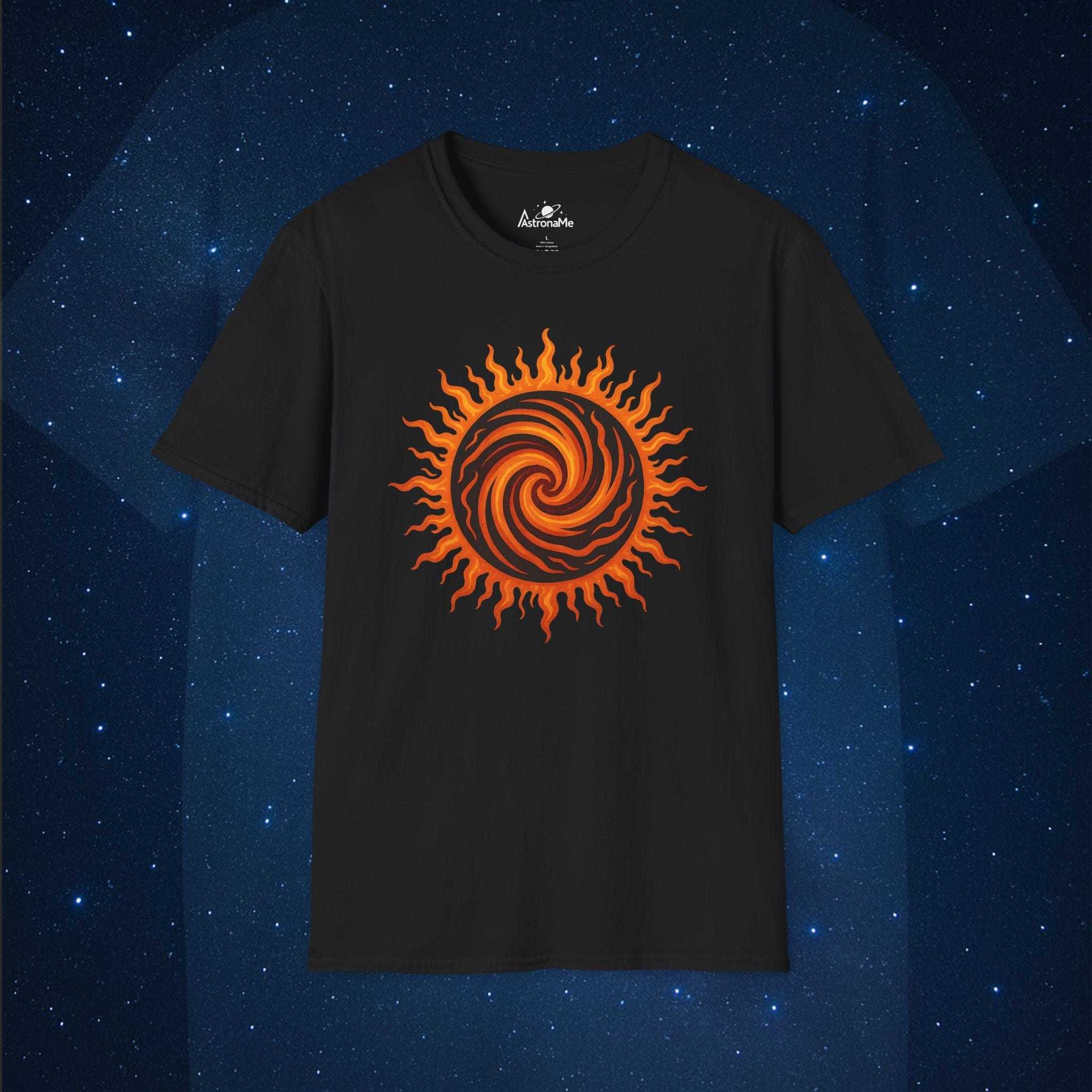 Sun Spiral Fiery Mandala - AstronaMe