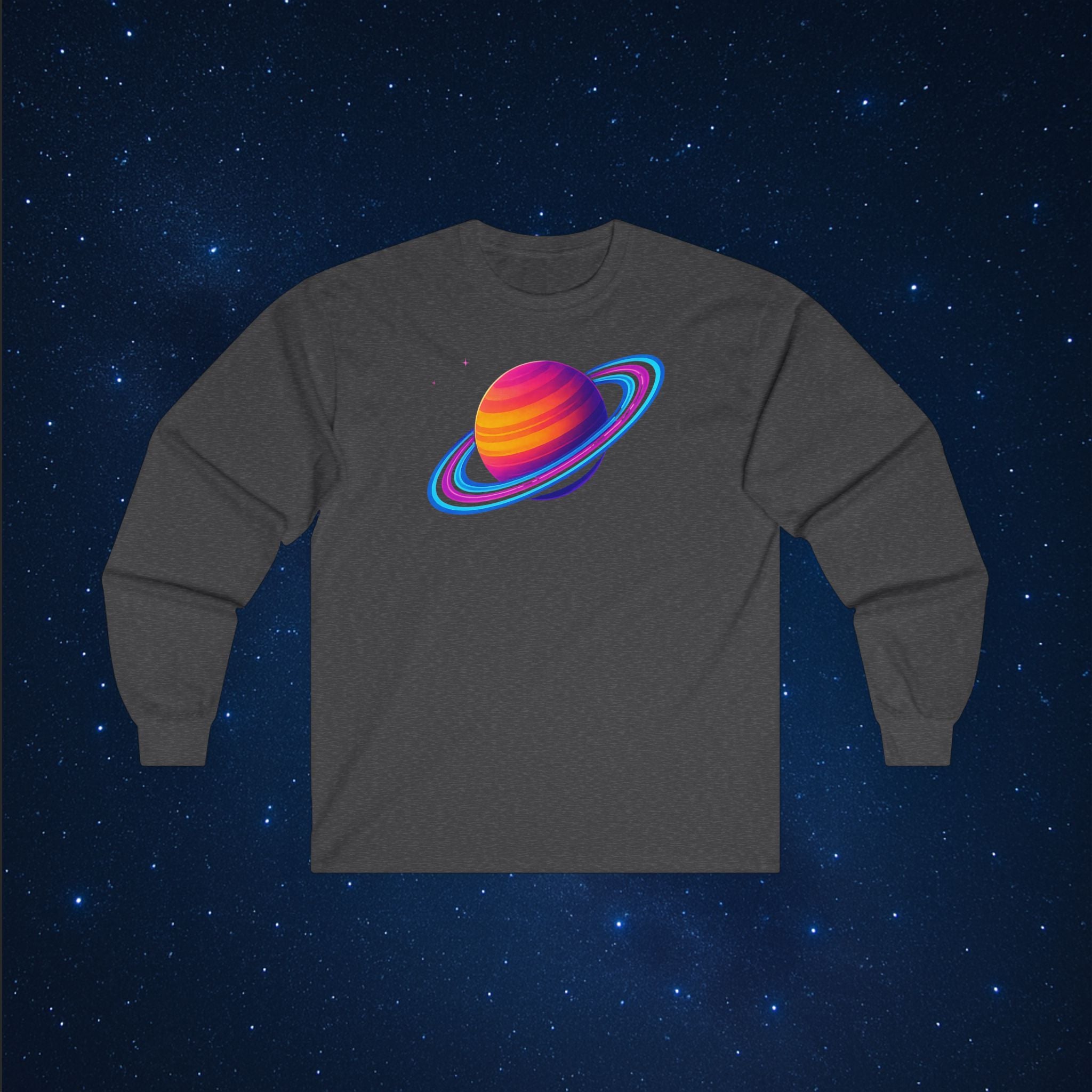 Saturn Neon Long Sleeve T-Shirt