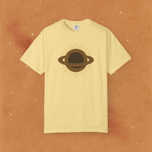 Boho Saturn Radiance Soft T-Shirt - AstronaMe