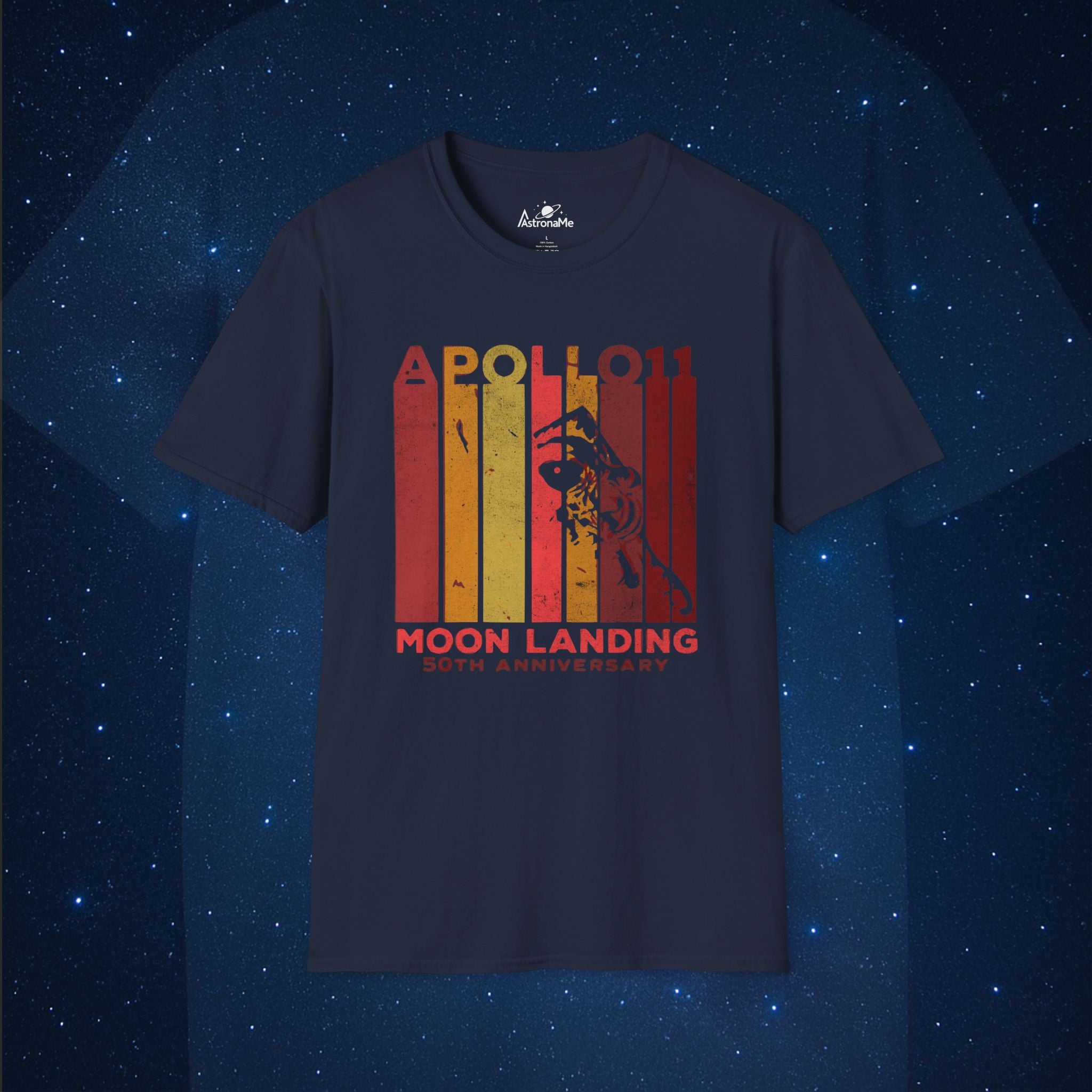 Apollo 11 Anniversary Warm Vintage T-Shirt