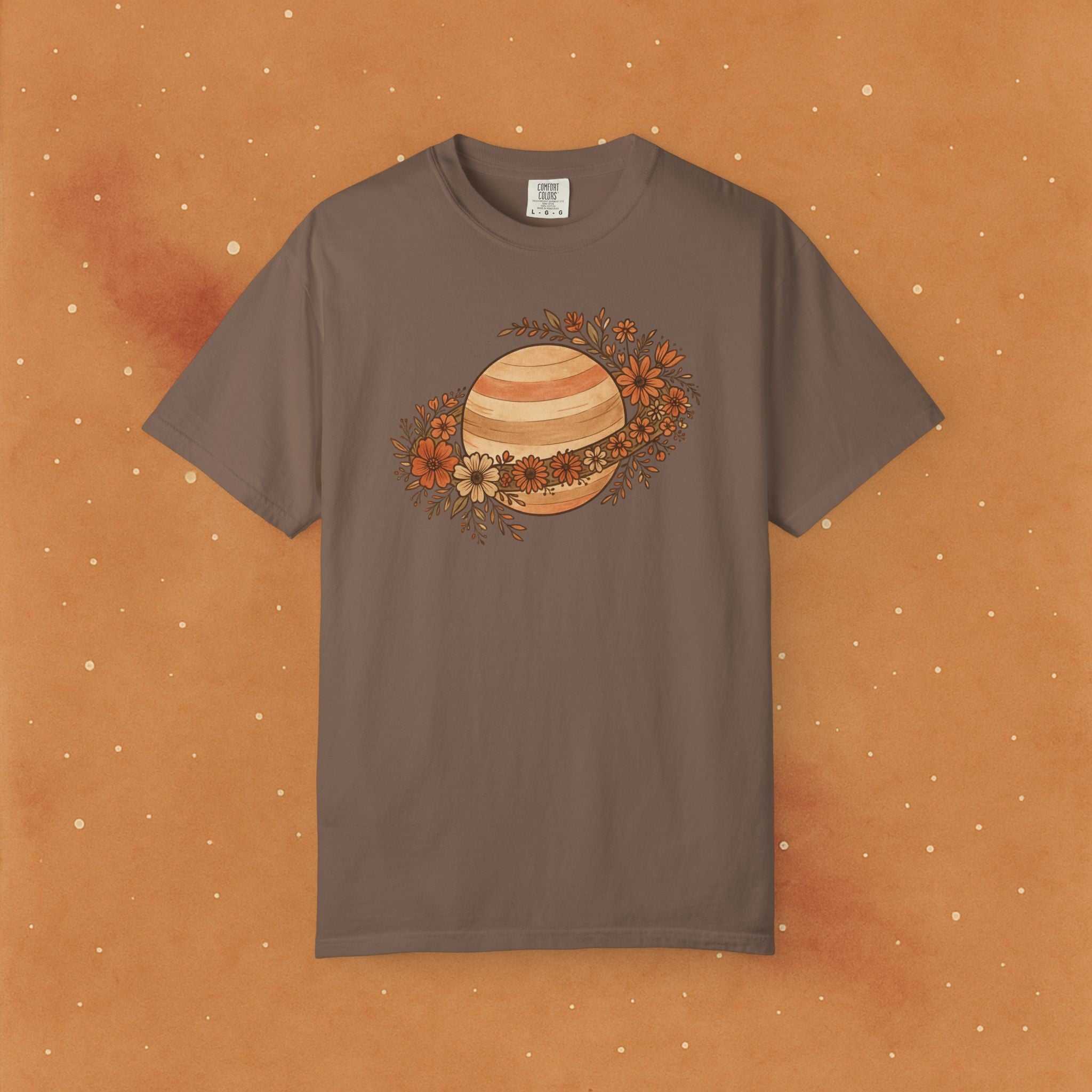 Boho Jupiter Floral Soft T-Shirt - AstronaMe