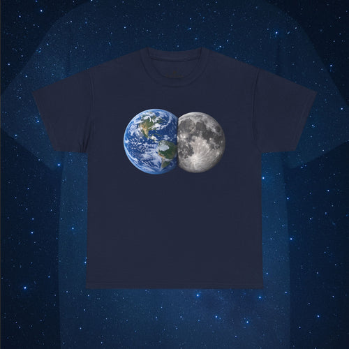 Earth & Moon Snuggle T-Shirt