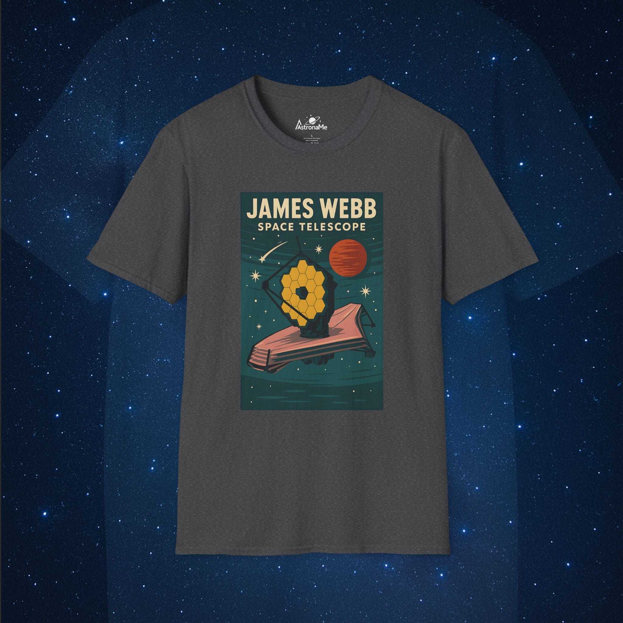 JWST Retro Poster - AstronaMe
