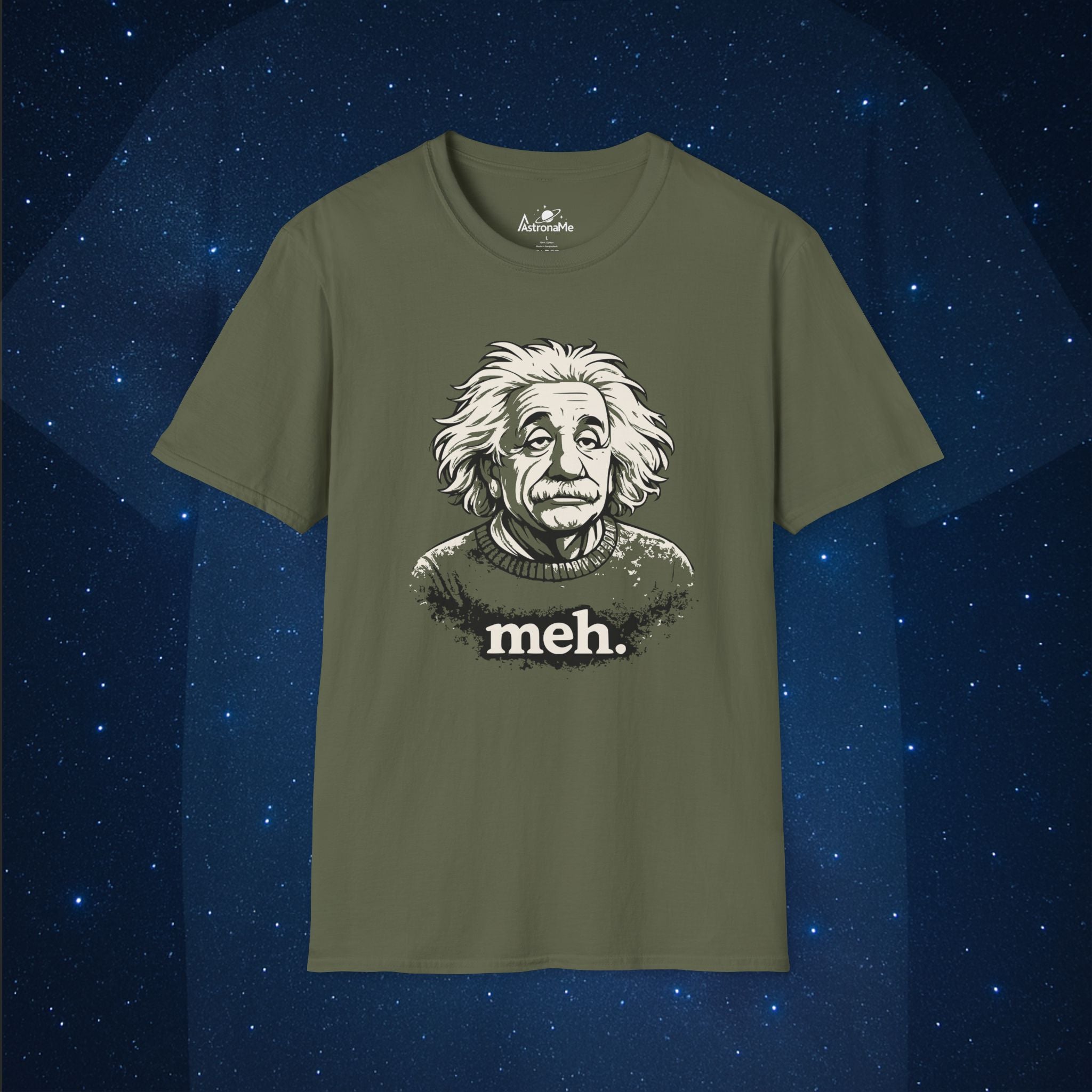 Meh Einstein Soft T-Shirt