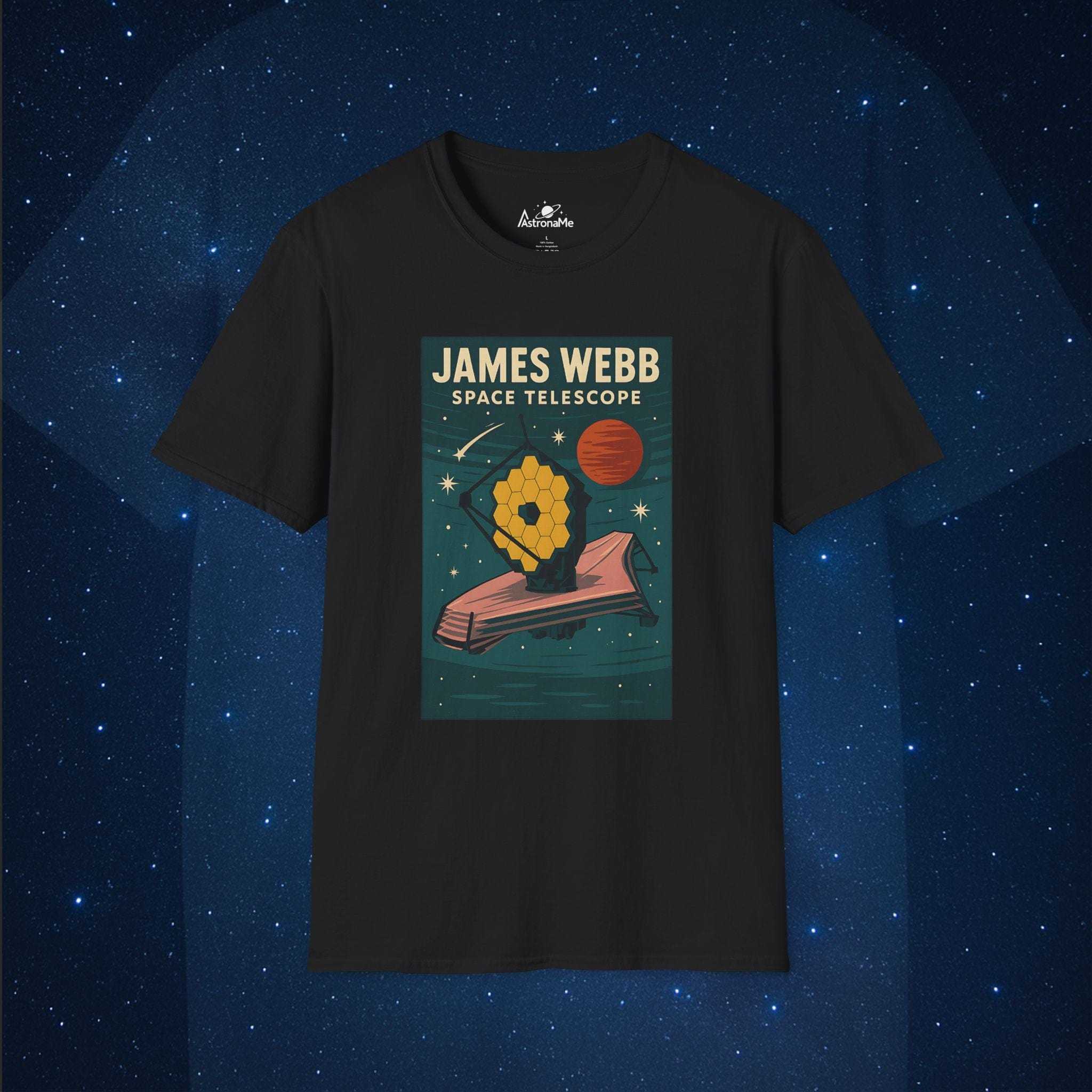 JWST Retro Poster - AstronaMe