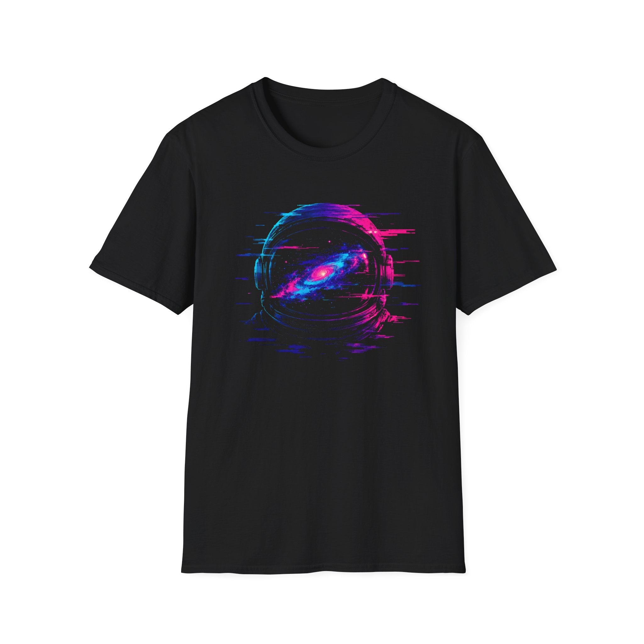 Neon Helmet Galaxy T-Shirt