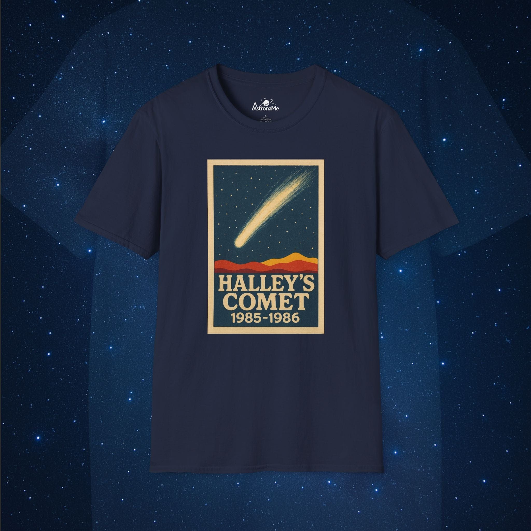 Halleys Comet 1985 1986 Poster - AstronaMe