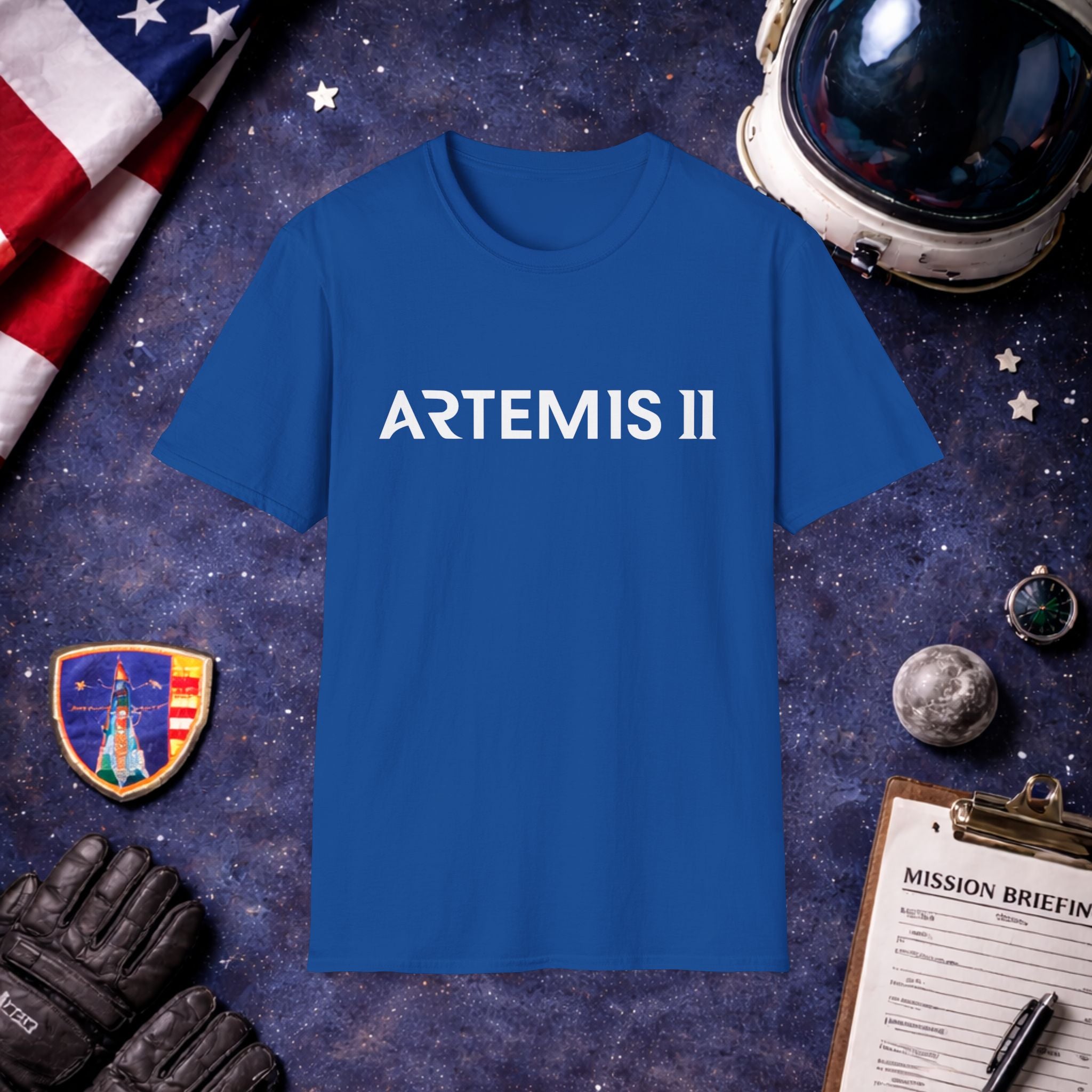 Artemis 2 Text Logo T-Shirt