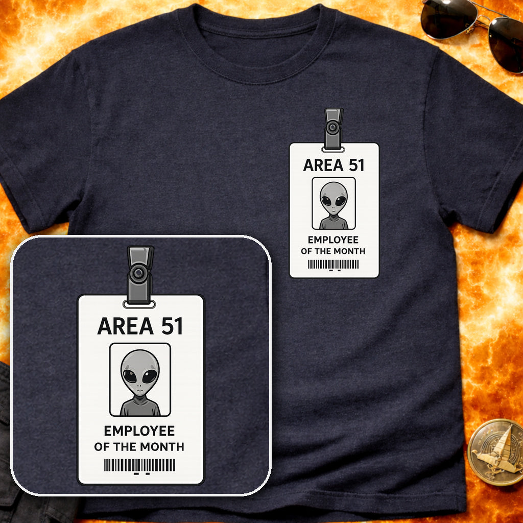 Area 51 Employee Pocket T-Shirt