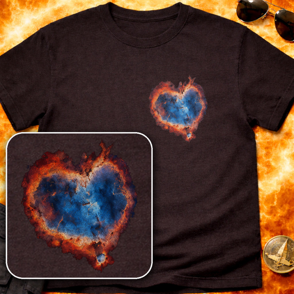 Heart Nebula Pocket T-Shirt
