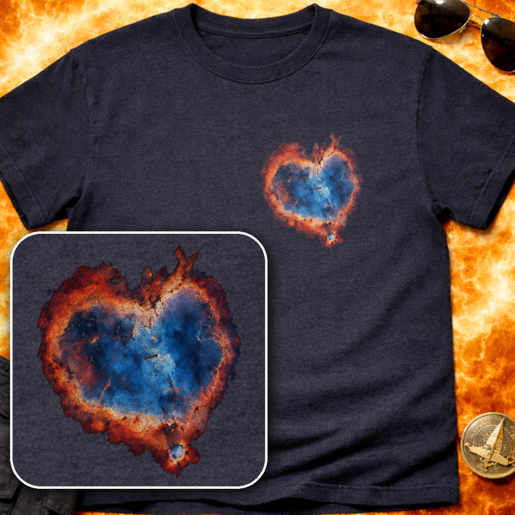 Heart Nebula Pocket T-Shirt