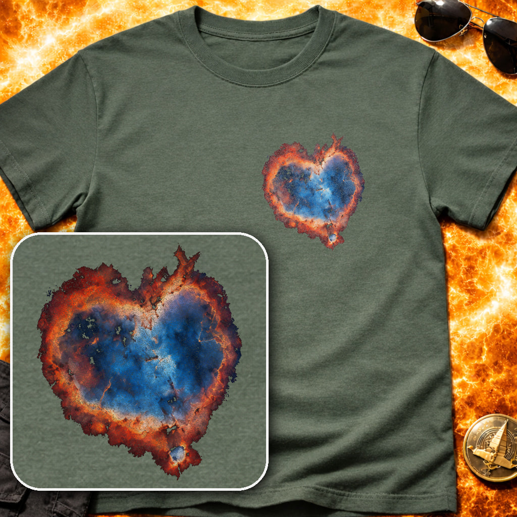 Heart Nebula Pocket T-Shirt