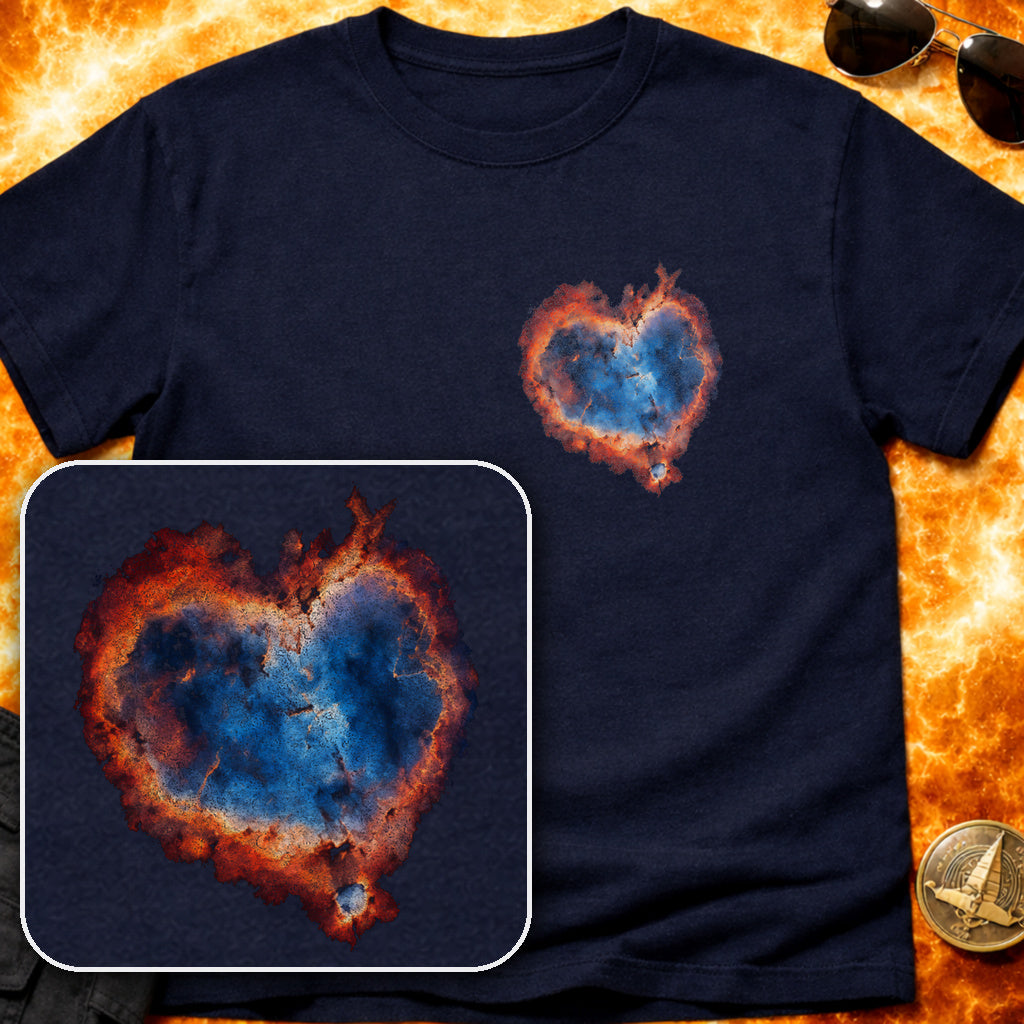 Heart Nebula Pocket T-Shirt