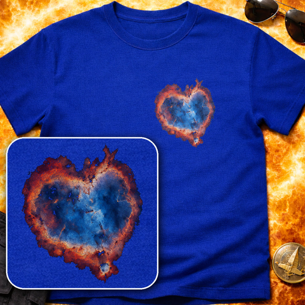 Heart Nebula Pocket T-Shirt