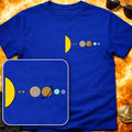 Solar System Flat Pocket T-Shirt