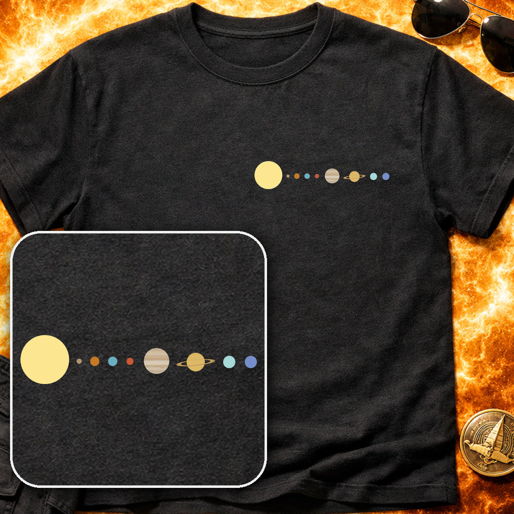 Solar System Pocket T-Shirt