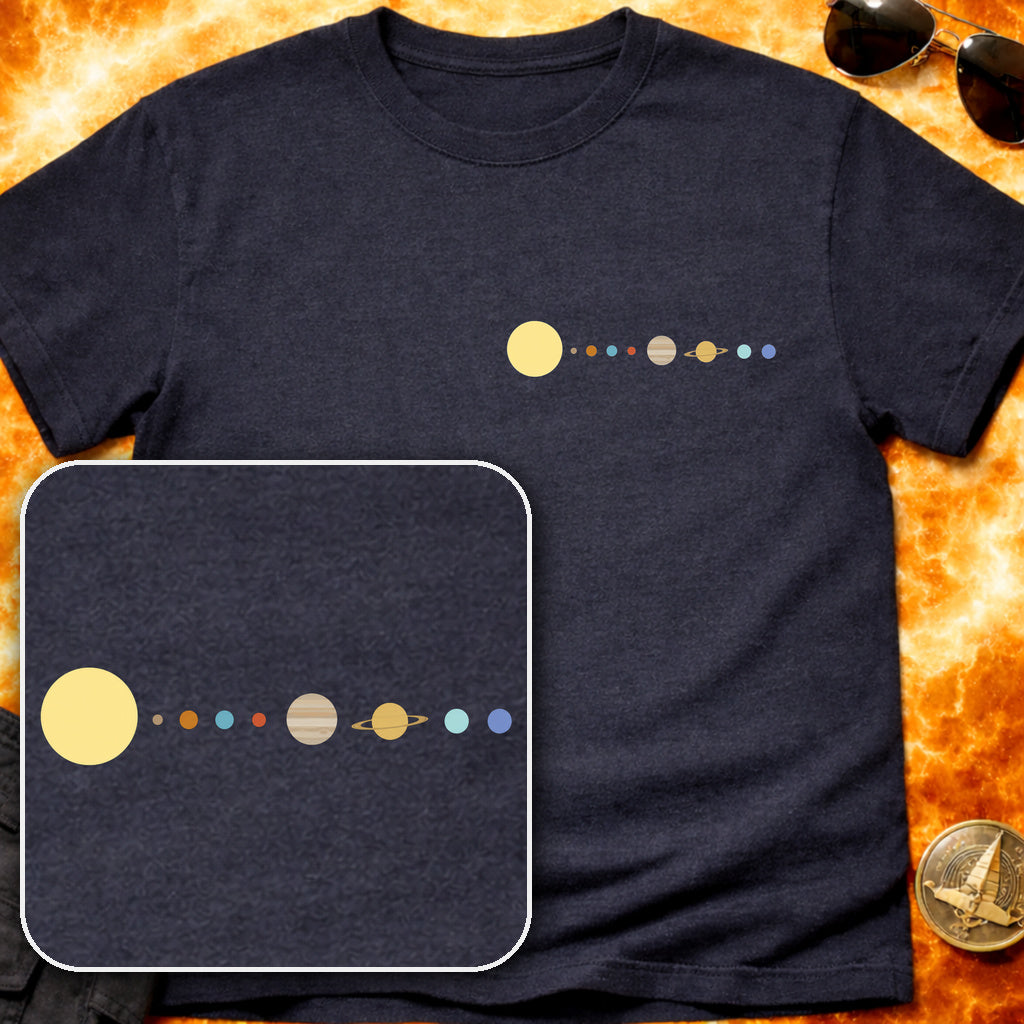 Solar System Pocket T-Shirt