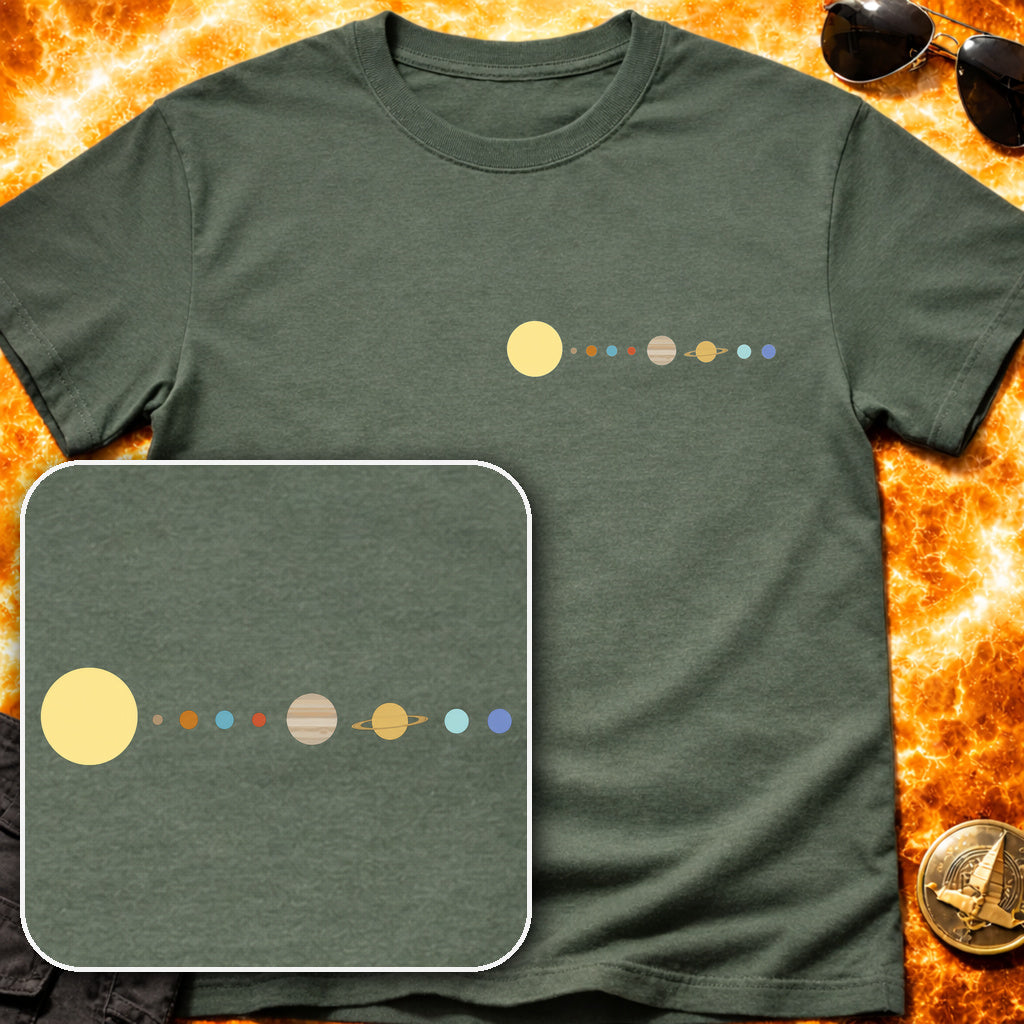 Solar System Pocket T-Shirt