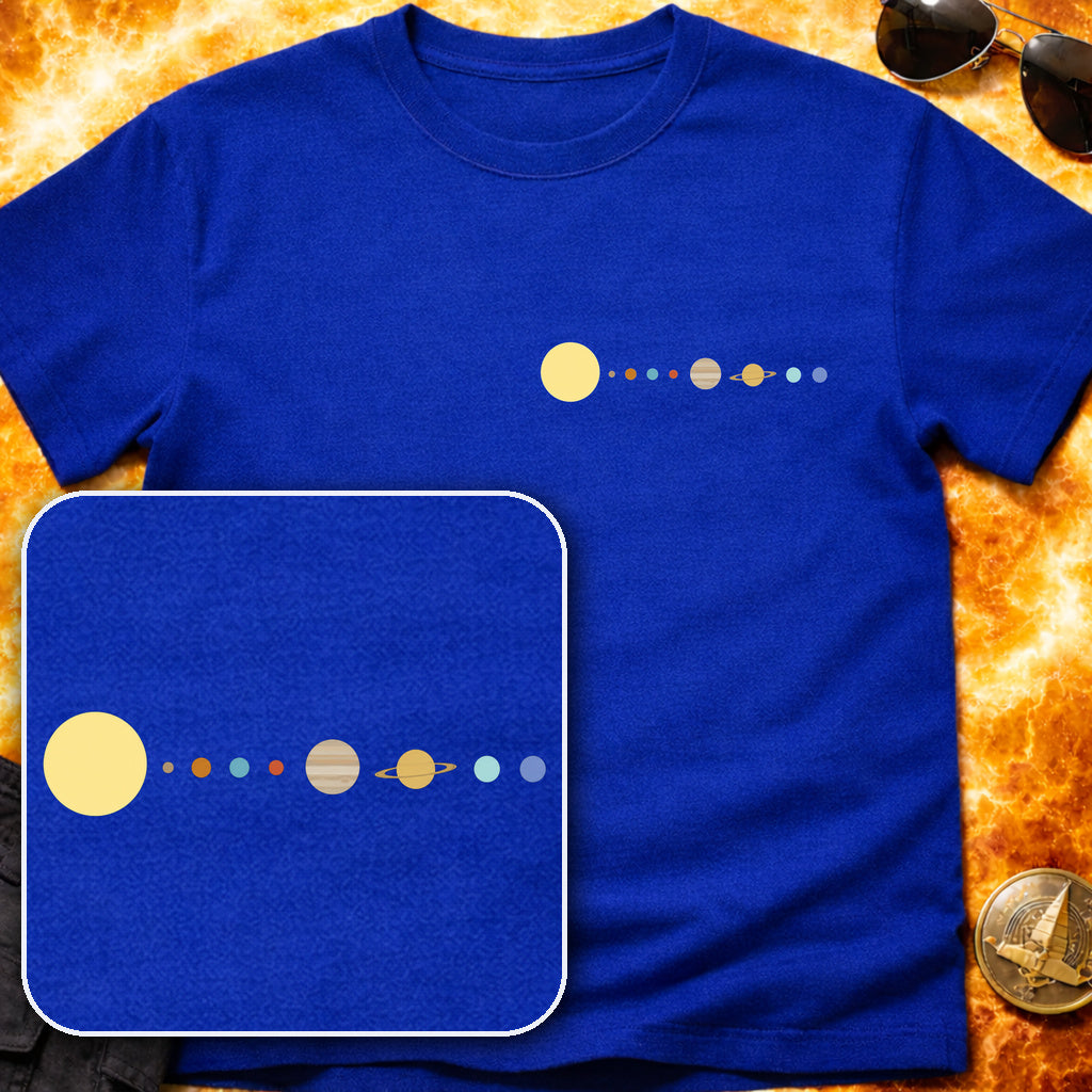 Solar System Pocket T-Shirt